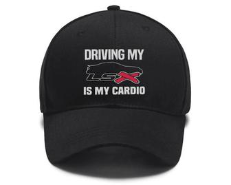 For LSX Driving My Is My Radio Fans Embroidered Hat Custom Embroidered Hats - Monsterry DE