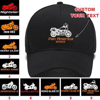 Iron 883 Nightster Pan America 1250 ROAD GLIDE Special Road Glide ST Road King Sportster S Collection Embroidered Hats Custom Embroideredhat Custom Embroidered Hats | Favorety AU