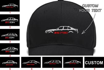 M5 F90- 2018 M5 E34 M5 E34-New M5 E39 M5 E28 M5 E60 M5 Touring E61 M5 F10 Collection Embroidered Hats Custom Embroidered Hat Custom Name Custom Embroidered Hats - Monsterry AU
