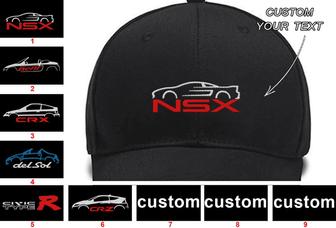 NSX Type S Beat Car CR-X CR-Z Civic Type R Honda Del Sol Collection Embroidered Hats Custom Embroidered Hat Custom Embroidered Hats - Monsterry CA