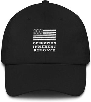 Operation Inherent Resolve Embroidered Hat - Monsterry DE