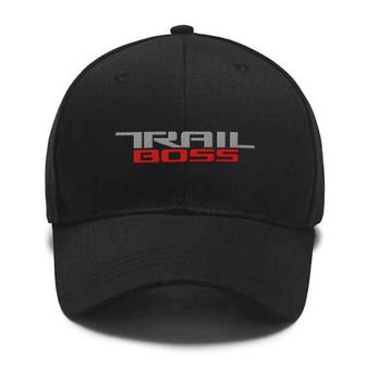 Silverado Trail Boss Car Embroidered Hats Custom Embroidered Hats - Monsterry CA