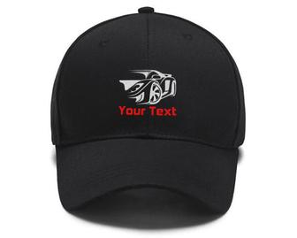 Sports Car Mountain Embroidered Hats Custom Embroidered Hat Custom Name Custom Embroidered Hats - Monsterry DE