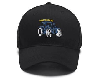 Tractor Harvester Agriculture TK80 Farm Tractor Collection Embroidered Hats Custom Embroidered Hat Custom Name Custom Embroidered Hats - Monsterry CA