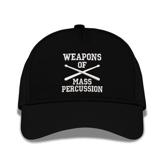 Weapons Of Mass Percussion Embroidered Baseball Caps - Monsterry AU