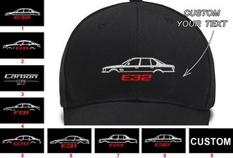 7 Series Embroidered Hats Custom Car Hat Custom7 Series E38 G11 7 Series Carbon Core F01 G70 E31 E23 E32 Custom Embroidered Hats Embroied Cap - Monsterry AU