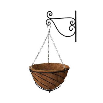 Coconut Fiber Hanging Basket 16 Inch Coco Liner for Flower Basket | Rusticozy CA