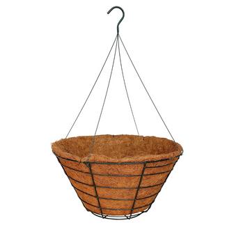 Coconut Fiber Hanging Basket 24 Inch Coco Liner For Gardening Decor | Rusticozy