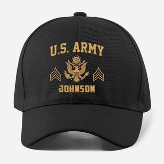 Customized U.S Veteran Embroidered Classic Cap - Monsterry