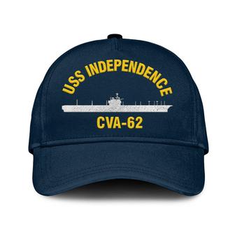 Uss Independence Classic Cap, Custom Embroidered Us Navy Ships Classic Baseball Cap, Gift For Navy Veteran - Monsterry