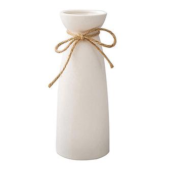 9.2 Inch White Ceramic Vase Modern Home Decoration Porcelain Vase For Dried Flowers | Rusticozy