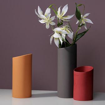 Colorful Series Chinese Porcelain Decorative Vases Modern Ceramic Vases For Home Decor Modern | Rusticozy