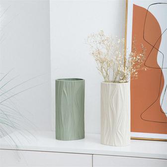 Creative Flower Vase Gifts Ceramic Sculpture Table Vase Custom Ceramic Porcelain Vases | Rusticozy