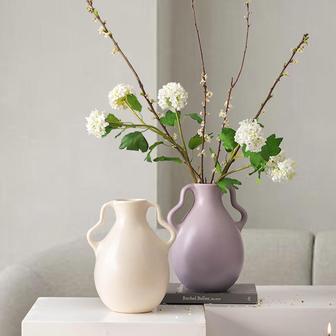 Home Decor Middle-Ancient Ceramic Vase Vintage Dining Table Decoration | Rusticozy