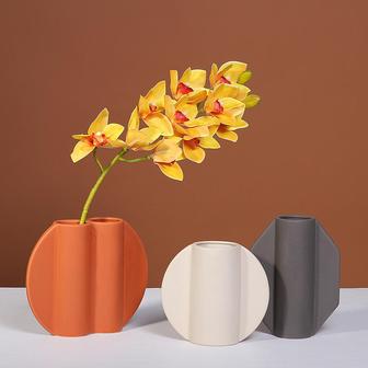 Modern Ceramic Vases For Home Decoration Ceramic Living Room Nordic Vase | Rusticozy