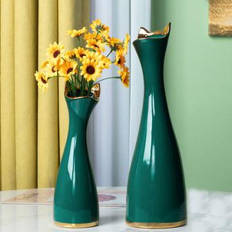Modern Creativity Cheap Vertical Vases Cat Ear Wedding Decoration Ceramic Flower Home Decor Vase | Rusticozy UK