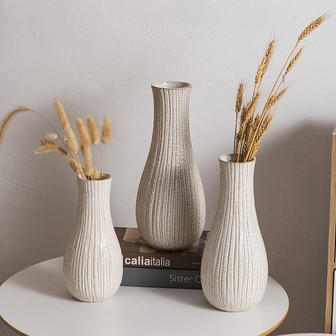 Table Decoration Japanese Ikebana White Porcelain Ceramic Vases Minimalist Office Modern Nordic Luxury Flower Vase | Rusticozy