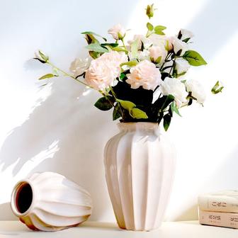 Vintage Home Porcelain Ceramic Vases Decor Wedding Decorative Flower Arrangements | Rusticozy UK