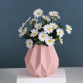Porcelain Vase Modern Fashion Ceramic Tabletop Flower Vase Room Study Hallway Home Wedding Decoration | Rusticozy UK