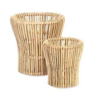 Handcrafted Rattan Plant Pot Indoor And Outdoor For Home Decor | Rusticozy CA