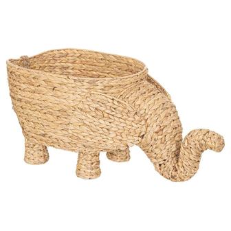 Household Storage Box Toy Storage Basket Handmade Elephant Woven Storage Basket Rattan Children Baskets | Rusticozy UK