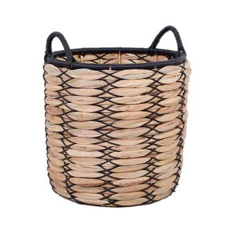 Natural Water Hyacinth Basket Planter Plant Pot With Handle Handmade For Home Decor | Rusticozy DE