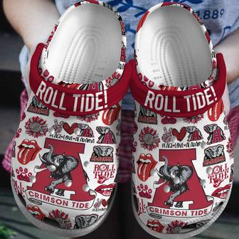 Alabama Crimson Tide Ncaa Sport Crocs Crocband Clogs Shoes | Favorety