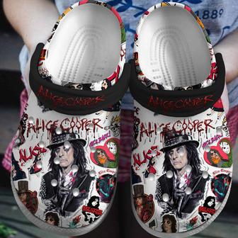 Alice Cooper Music Crocs Crocband Clogs Shoes | Favorety UK