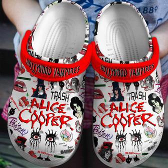 Alice Cooper Music Crocs Crocband Clogs Shoes | Favorety UK