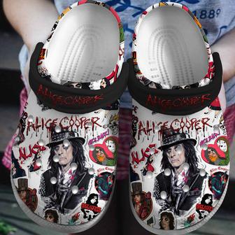 Alice Cooper Music Crocs Crocband Clogs Shoes | Favorety