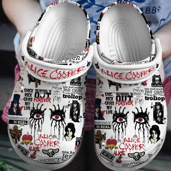 Alice Cooper Music Crocs Crocband Clogs Shoes | Favorety