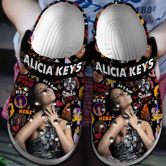 Alicia Keys Music Crocs Crocband Clogs Shoes - Monsterry CA