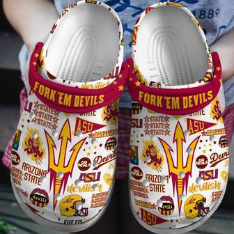 Arizona State Sun Devils Ncaa Sport Crocs Crocband Clogs Shoes | Favorety CA