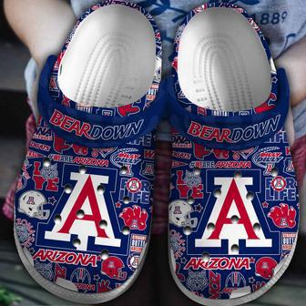 Arizona Wildcats Ncaa Sport Crocs Crocband Clogs Shoes | Favorety