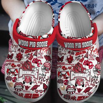 Arkansas Razorbacks Ncaa Sport Crocs Crocband Clogs Shoes | Favorety CA