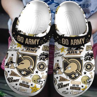 Army Black Knights Ncaa Sport Crocs Crocband Clogs Shoes | Favorety