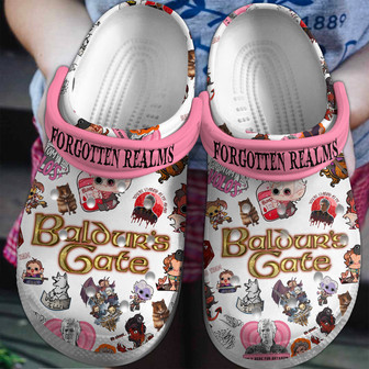 Baldur's Gate Movie Clog Clogband Clogs Shoes - Monsterry