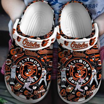 Baltimore Orioles Mlb Sport Crocs Crocband Clogs Shoes | Favorety AU