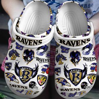 Baltimore Ravens Nfl Sport Crocs Crocband Clogs Shoes | Favorety AU