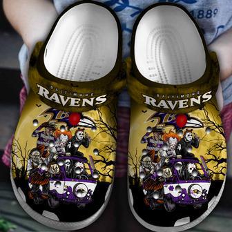 Baltimore Ravens Nfl Sport Crocs Crocband Clogs Shoes | Favorety DE