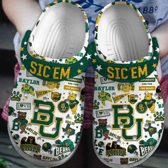 Baylor Bears Ncaa Sport Crocs Crocband Clogs Shoes | Favorety DE