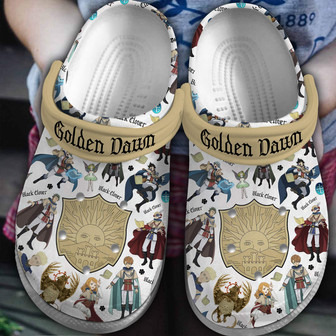 Black Clover Movie Crocs Crocband Clogs Shoes - Monsterry