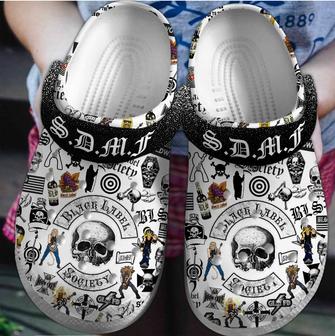 Black Label Society Music Crocs Crocband Clogs Shoes - Monsterry UK