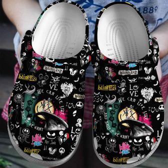 Blink 182 Music Crocs Crocband Clogs Shoes | Favorety