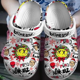 Blink 182 Music Crocs Crocband Clogs Shoes | Favorety AU