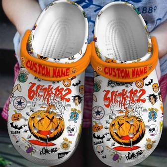 Blink 182 Music Crocs Crocband Clogs Shoes | Favorety AU