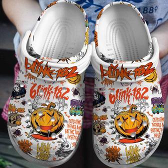 Blink 182 Music Crocs Crocband Clogs Shoes | Favorety UK