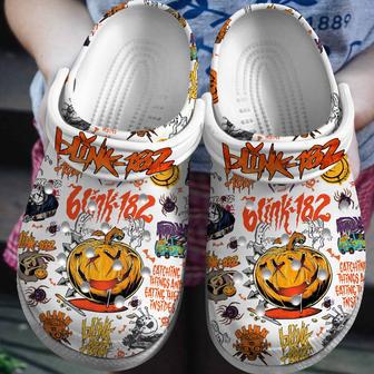 Blink 182 Music Crocs Crocband Clogs Shoes | Favorety