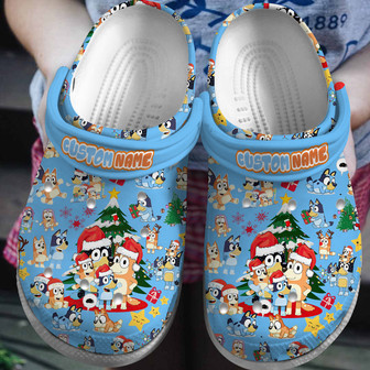 Bluey Movie Crocs Crocband Clogs Shoes - Monsterry
