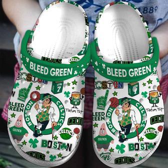 Boston Celtics Nba Sport Crocs Crocband Clogs Shoes | Favorety AU